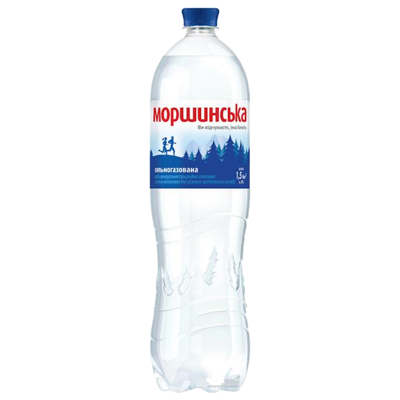 Вода мінеральна МОРШИНСЬКА, сильногазована, 1,5л